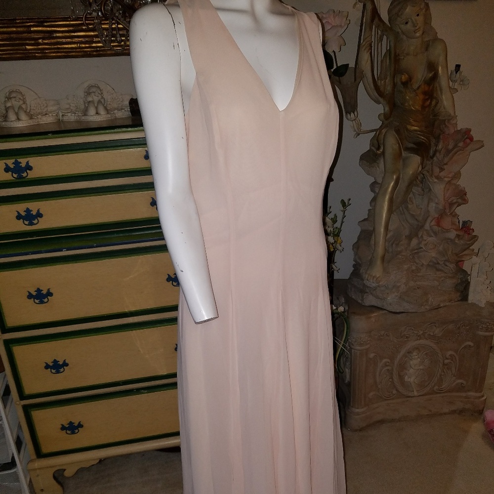 Armani Exchange Pink Maxi Dress